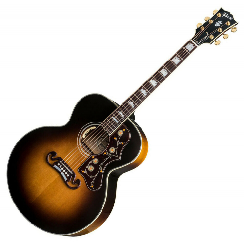 Электроакустическая гитара Gibson 2019 J-200 Standard VS Vintage Sunburst #2 - фото 2
