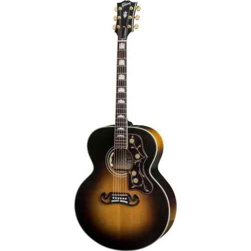 Электроакустическая гитара Gibson 2019 J-200 Standard VS Vintage Sunburst #4 - фото 4