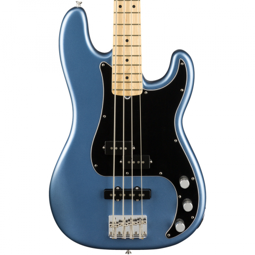 Бас-гитара Fender AMERICAN PERFORMER PRECISION BASS®, MN SATIN LAKE PLACID BLUE #1 - фото 1