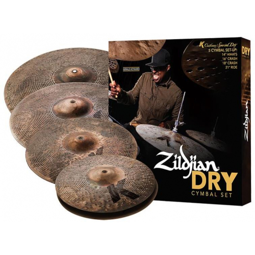 Комплект тарелок для ударных Zildjian KCSP4681 K CUSTOM DRY CYMBAL SET #1 - фото 1