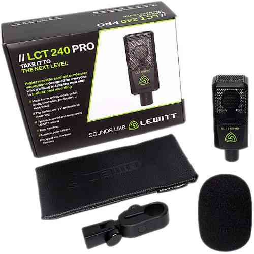 Студийный микрофон Lewitt LCT240PRO BLACK #5 - фото 5