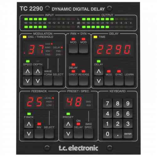 Процессор для электрогитары TC Electronic TC2290-DT #2 - фото 2