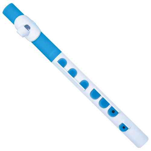 Блок-флейта Nuvo TooT White/Blue #2 - фото 2