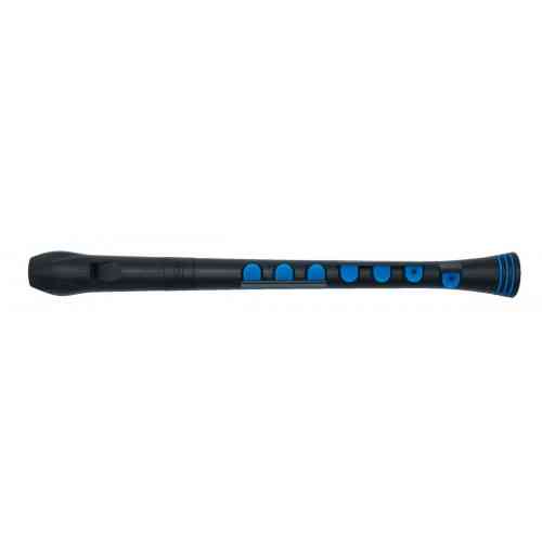 Блок-флейта Nuvo Recorder+ (немецкая система) Black/Blue #1 - фото 1