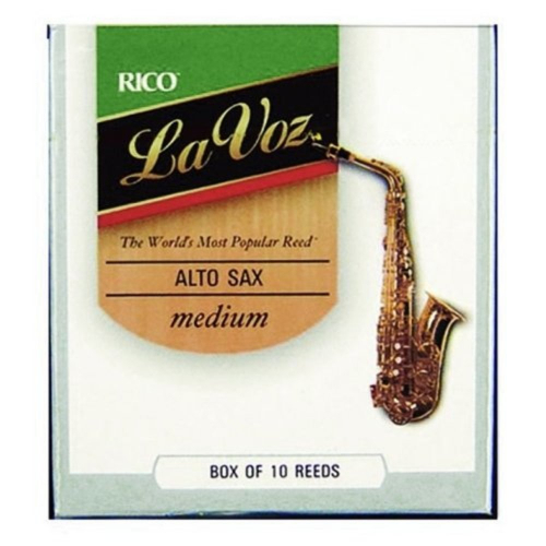 Трость для саксофона D`Addario WOODWINDS RJC10MD La Voz Alto Saxophone Reeds, MED, 10 BX #1 - фото 1