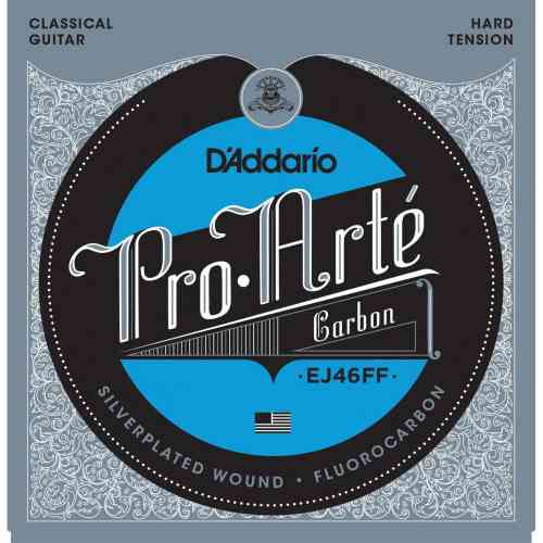 Струны для классической гитары D`Addario EJ46FF SET PRO-ARTE DYNA/CARBON HARD #1 - фото 1