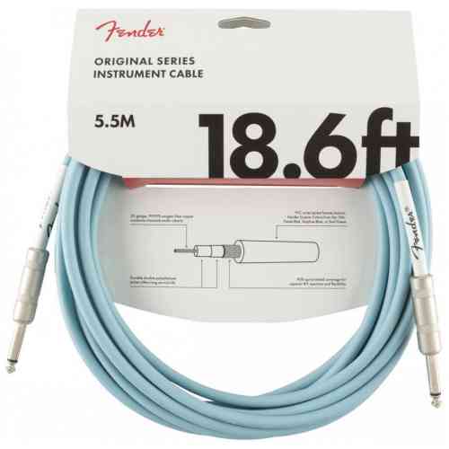 Инструментальный кабель Fender 18.6' OR INST CABLE DBL #1 - фото 1