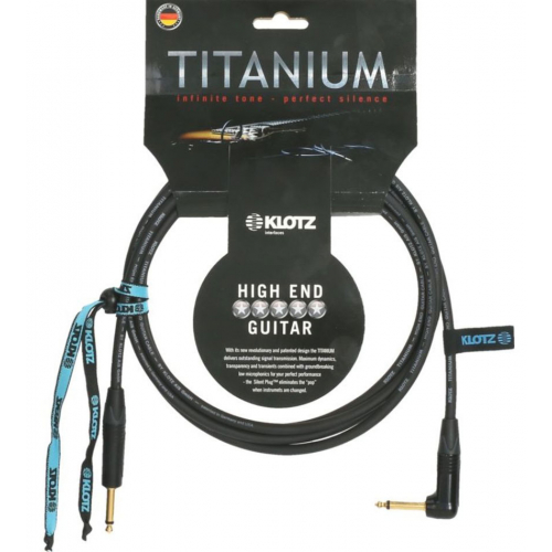 Инструментальный кабель Klotz TI-0300PP TITANIUM #1 - фото 1
