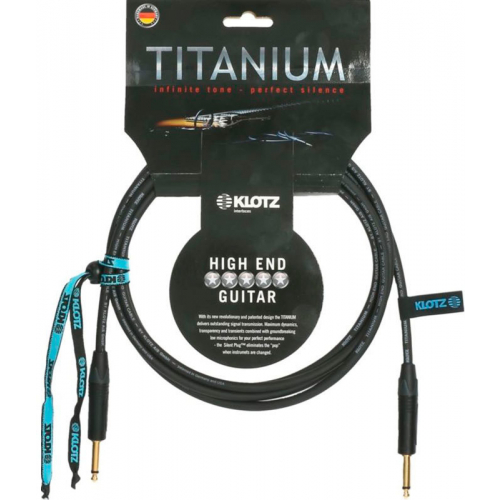 Инструментальный кабель Klotz TI-0450PP TITANIUM #1 - фото 1