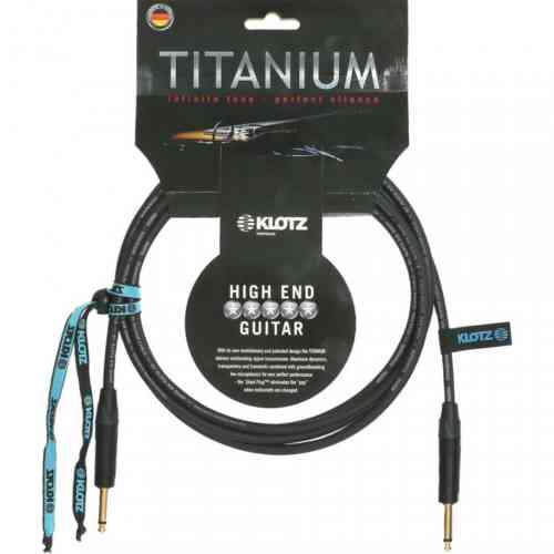 Инструментальный кабель Klotz TI-0900PP TITANIUM #1 - фото 1