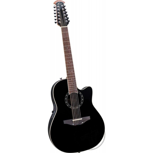 Электроакустическая гитара Ovation 2751AX-5 Standard Balladeer Cutaway 12-String BK #3 - фото 3