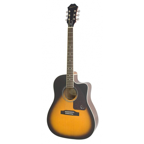 Электроакустическая гитара Epiphone AJ-220SCE Vintage Sunburst #2 - фото 2
