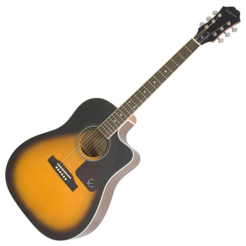Электроакустическая гитара Epiphone AJ-220SCE Vintage Sunburst #3 - фото 3