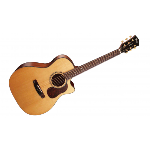Электроакустическая гитара Cort Gold-A6-NS Gold Series с чехлом #2 - фото 2