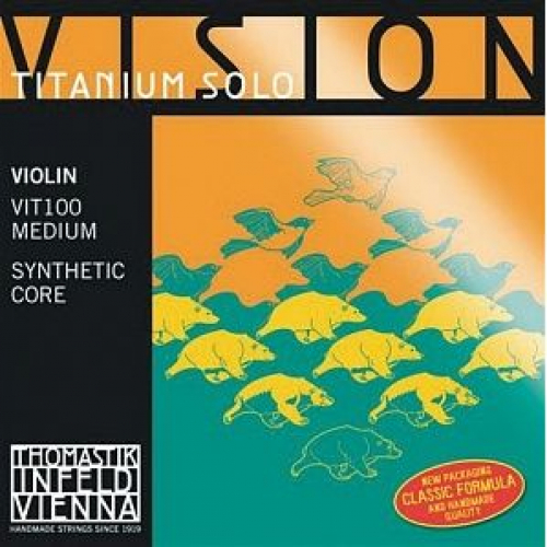 Струны для скрипки Thomastik Vision Titanium Solo (VIT100) 4/4 #1 - фото 1