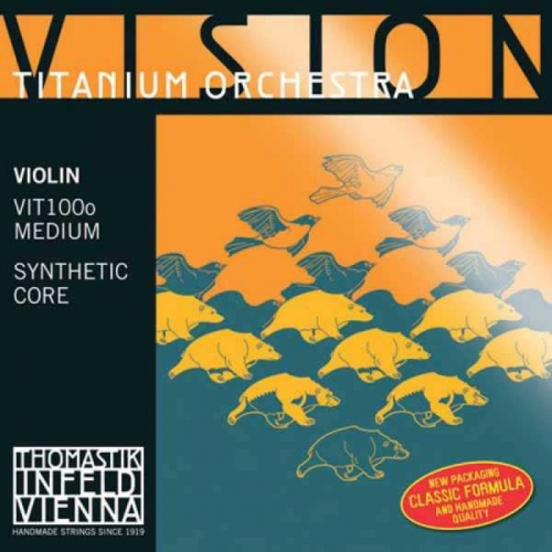 Струны для скрипки Thomastik Vision Titanium Orchestra (VIT100O) 4/4 #1 - фото 1