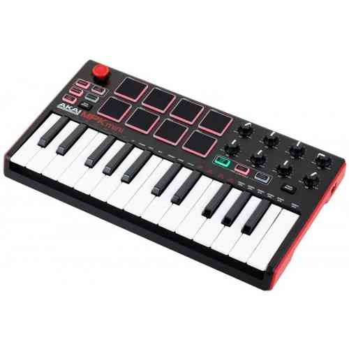 MIDI клавиатура Akai MPK-MINI MK2 USB #3 - фото 3