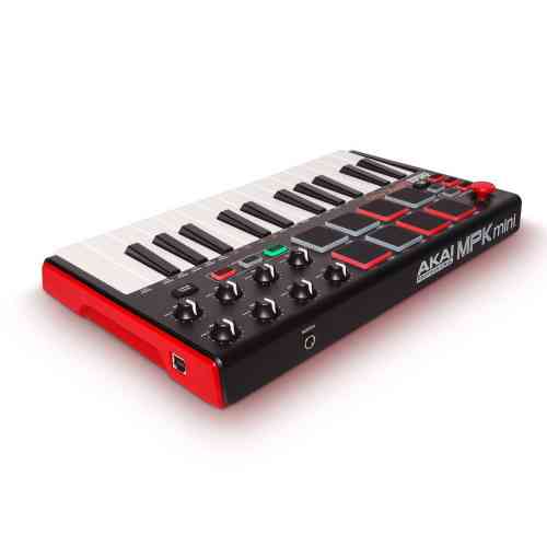 MIDI клавиатура Akai MPK-MINI MK2 USB #4 - фото 4