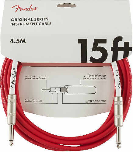 Инструментальный кабель Fender  15' OR INST CABLE FRD #1 - фото 1
