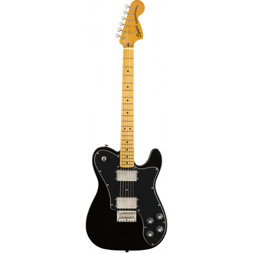 Электрогитара Fender SQUIER SQ CV 70s TELE DLX MN BLK #1 - фото 1