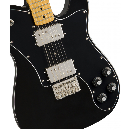 Электрогитара Fender SQUIER SQ CV 70s TELE DLX MN BLK #3 - фото 3