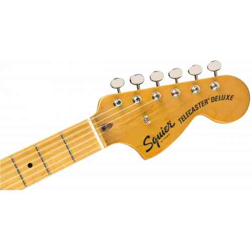 Электрогитара Fender SQUIER SQ CV 70s TELE DLX MN BLK #5 - фото 5
