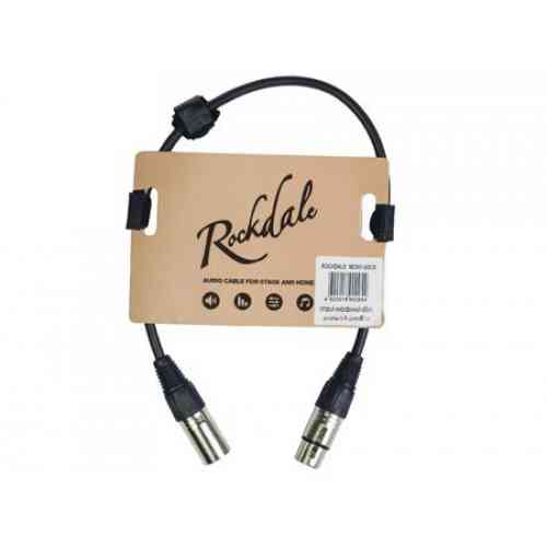 Микрофонный кабель Rockdale MC001-30CM #1 - фото 1