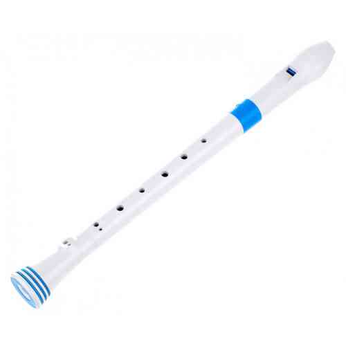 Блок-флейта Nuvo Recorder барочная система White/Blue #1 - фото 1