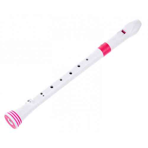 Блок-флейта Nuvo Recorder барочная система White/Pink #1 - фото 1