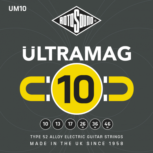 Струны для электрогитары Rotosound UM10 ULTRAMAG #1 - фото 1