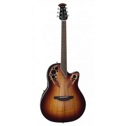 Электроакустическая гитара Ovation CE 48P-KOAB Celebrity Elite Plus Super Shallow Koa Burst #1 - фото 1