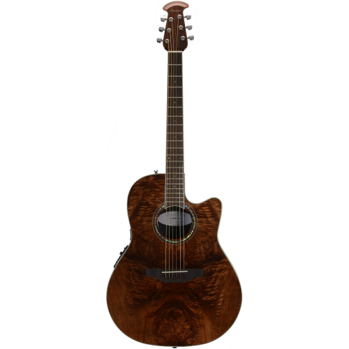 Электроакустическая гитара Ovation CS24P-FKOA Celebrity Standard Plus Mid Cutaway Figured Koa-NBM Celebrity Standard Plus Mid Cutaway Nutmeg Burled Maple #1 - фото 1