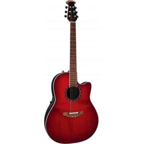 Электроакустическая гитара Ovation 2771AX-CCB Standard Balladeer Deep Contour Cutaway Cherry Cherry Burst #3 - фото 3