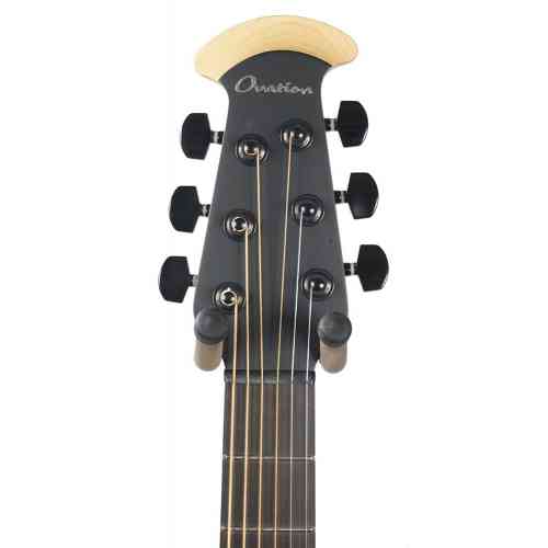 Электроакустическая гитара Ovation 1778TX-5 Elite TX Mid Cutaway Black Textured #2 - фото 2