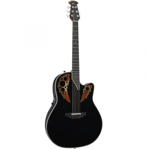 Электроакустическая гитара Ovation 2778AX-5 Standard Elite Deep Contour Cutaway Black #1 - фото 1