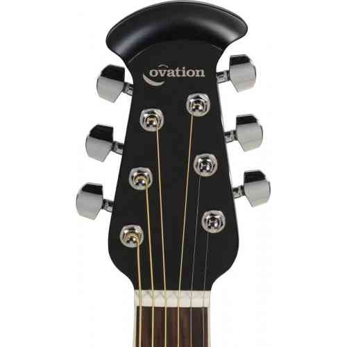 Электроакустическая гитара Ovation CS24-5 Celebrity Standard Mid Cutaway Black #3 - фото 3