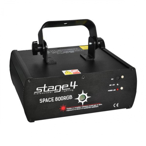 Лазерный проектор Stage 4 SPACE 800RGB #1 - фото 1