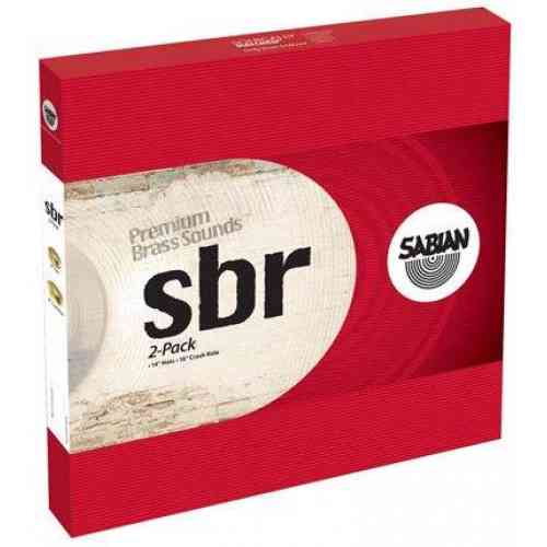Комплект тарелок для ударных Sabian SBr 2-Pack #1 - фото 1