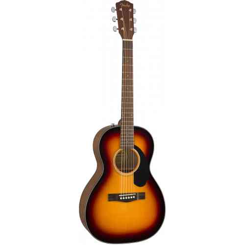 Акустическая гитара Fender CP-60S Parlor Sunburst WN #2 - фото 2