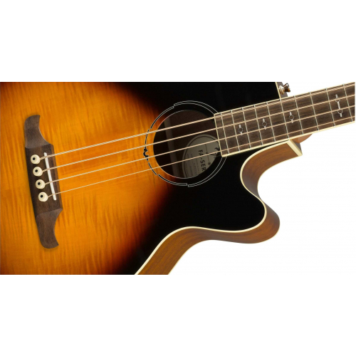 Акустическая бас-гитара Fender FA-450CE Bass 3T Snbrst LR #3 - фото 3