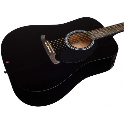 Акустическая гитара Fender FA-125 DREADNOUGHT BLACK WN #3 - фото 3