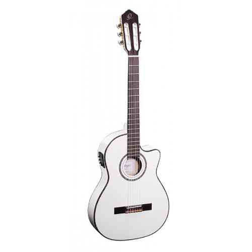 Классическая гитара Ortega RCE 145 WH Family Series Pro #1 - фото 1