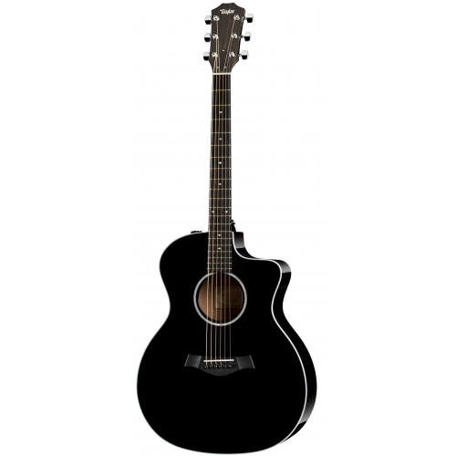 Электроакустическая гитара Taylor 214CE-BLK DLX #1 - фото 1