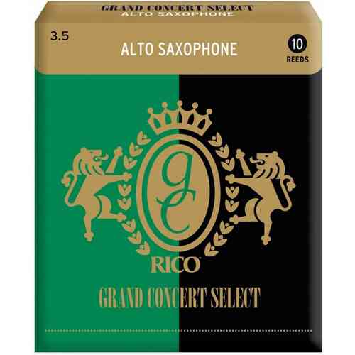 Трость для саксофона Rico Grand Concert Soprano Sax 3,5x10 (RGC10SSX350) #1 - фото 1