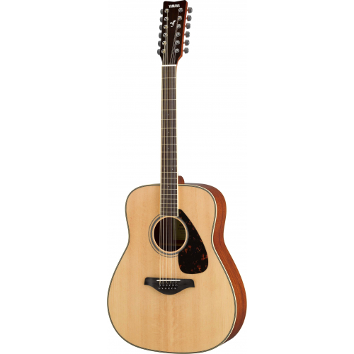 Акустическая гитара Yamaha FG820-12 NATURAL #3 - фото 3