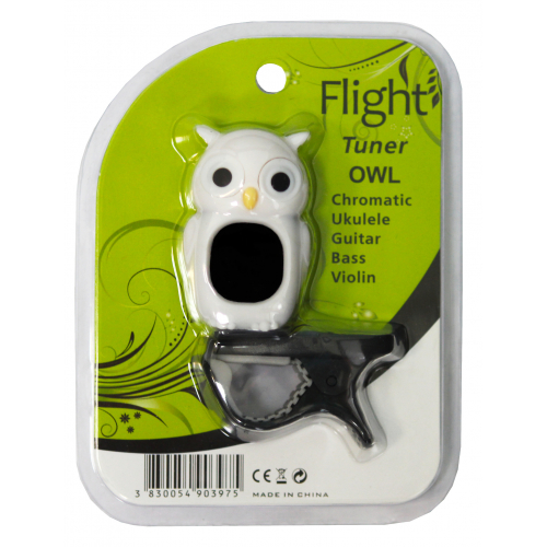 Тюнер для гитары Flight OWL WHITE #4 - фото 4