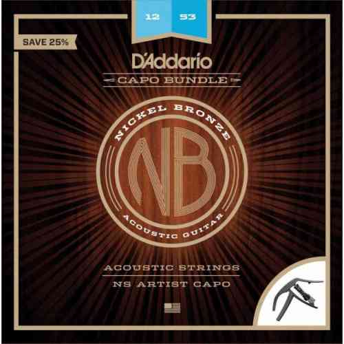 Струны для акустической гитары D`Addario NB1253-CP10 #1 - фото 1