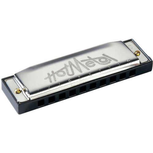 Диатоническая губная гармошка Hohner Hot Metal F (M57206X) #1 - фото 1