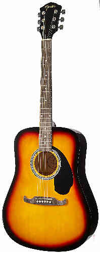 Акустическая гитара Fender FA 125 DREADNOUGHT SB WN #2 - фото 2