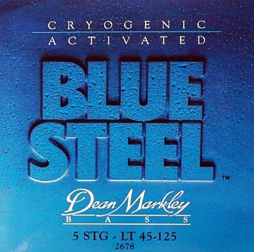 Струны для бас-гитары Dean Markley 2678 Blue Steel Bass LT-5 #1 - фото 1